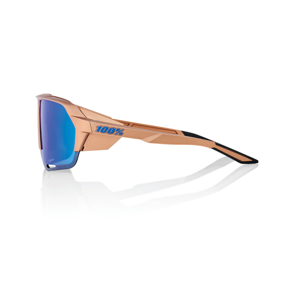 NORVIK - Matte Copper Chromium - Blue Multilayer Mirror Lens